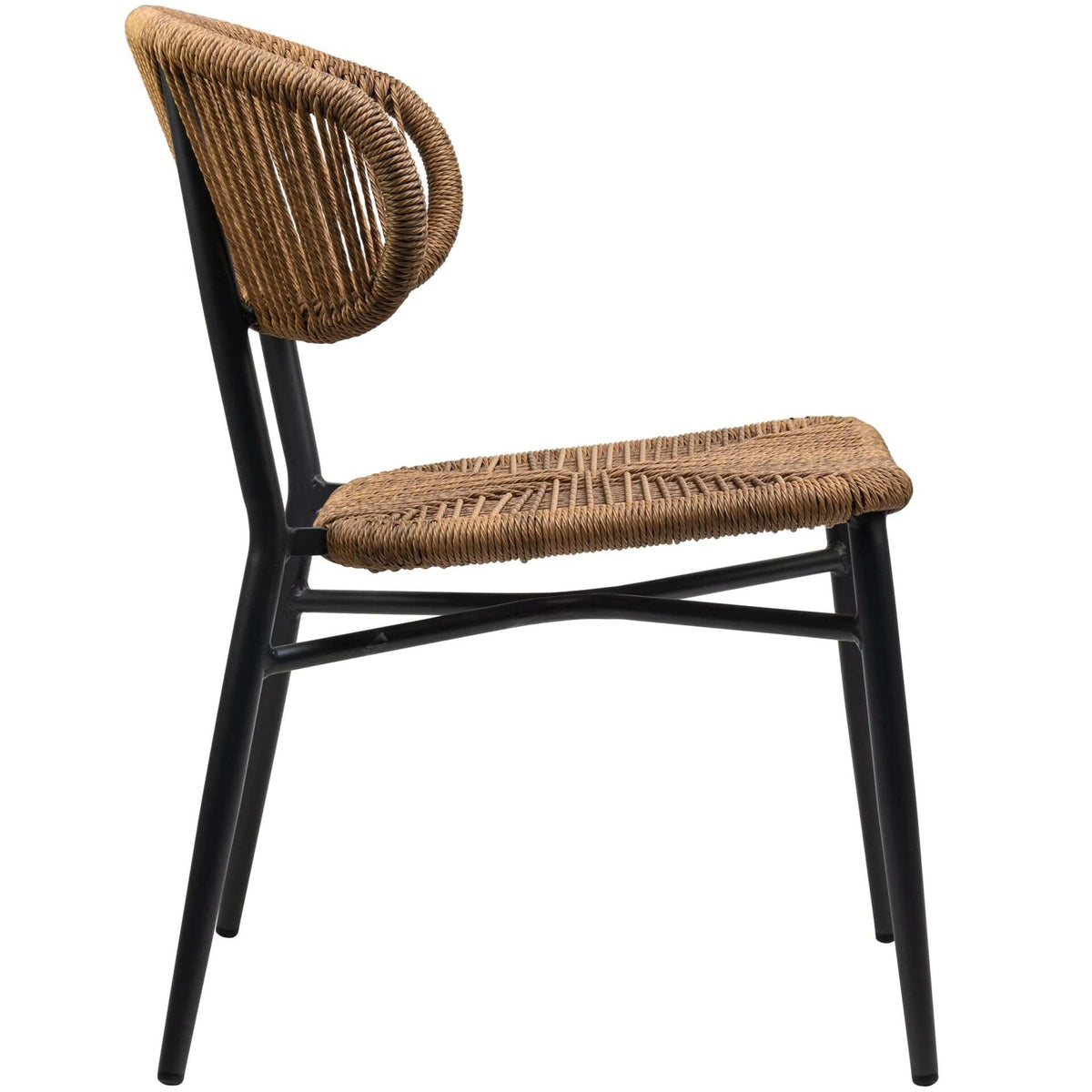 Jorden Terrasstoel – Charcoal/Naturel