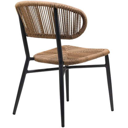Jorden Terrasstoel – Charcoal/Naturel