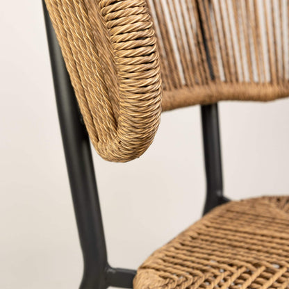 Jorden Terrasstoel – Charcoal/Naturel