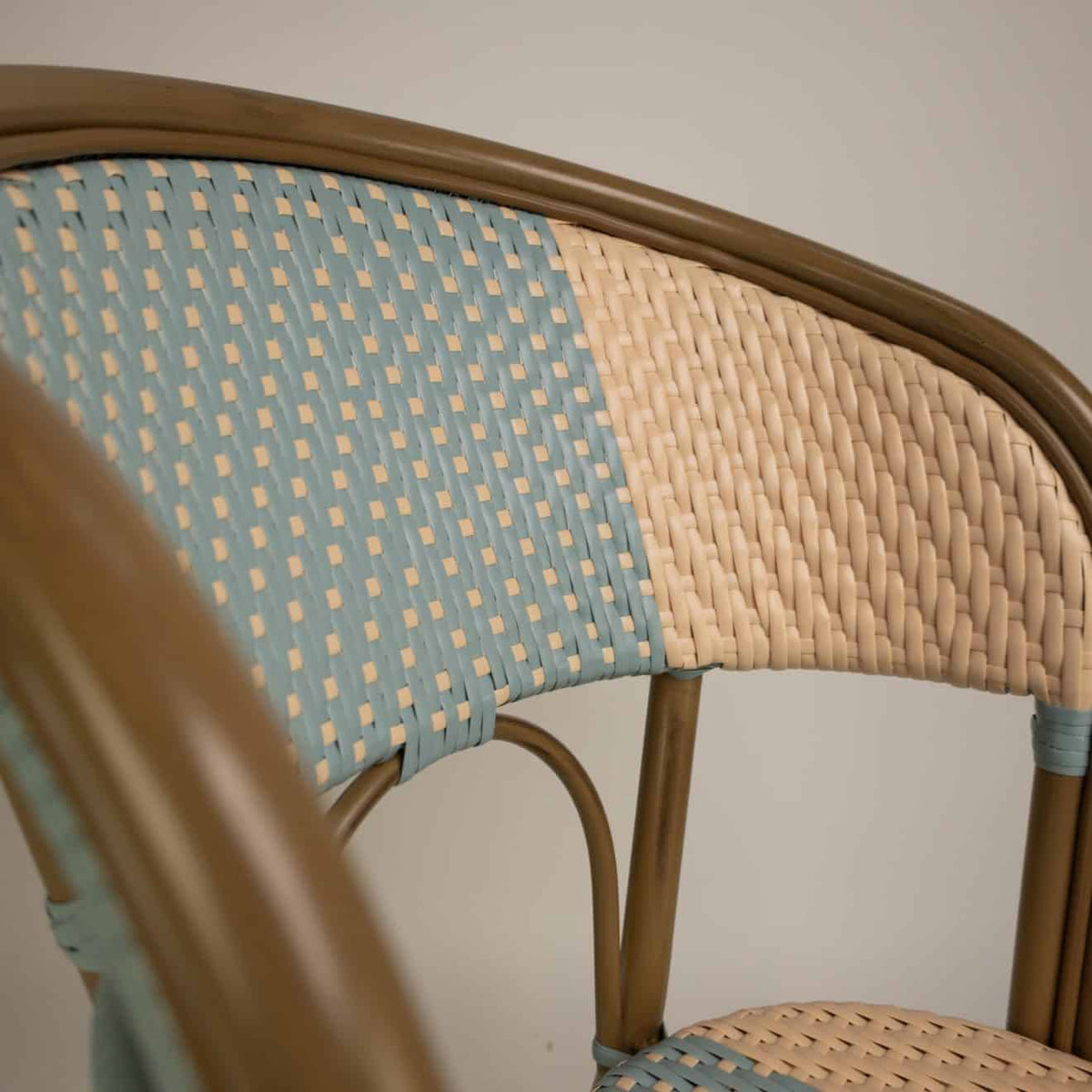 Santa Cruz Terrasstoel – Blauw/Beige