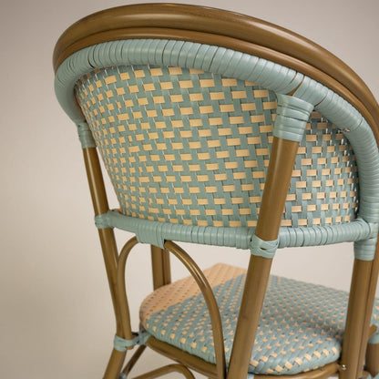 Santa Cruz Terrasstoel – Blauw/Beige
