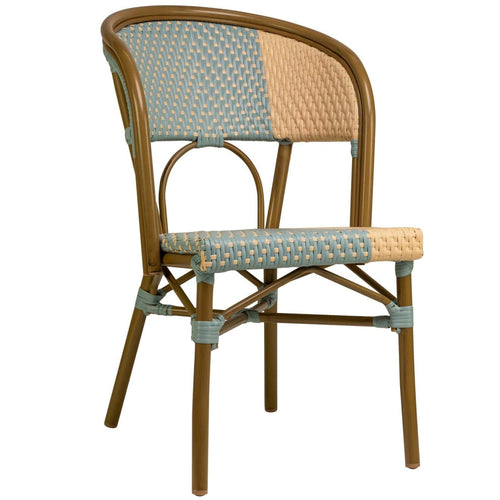 Santa Cruz Terrasstoel – Blauw/Beige
