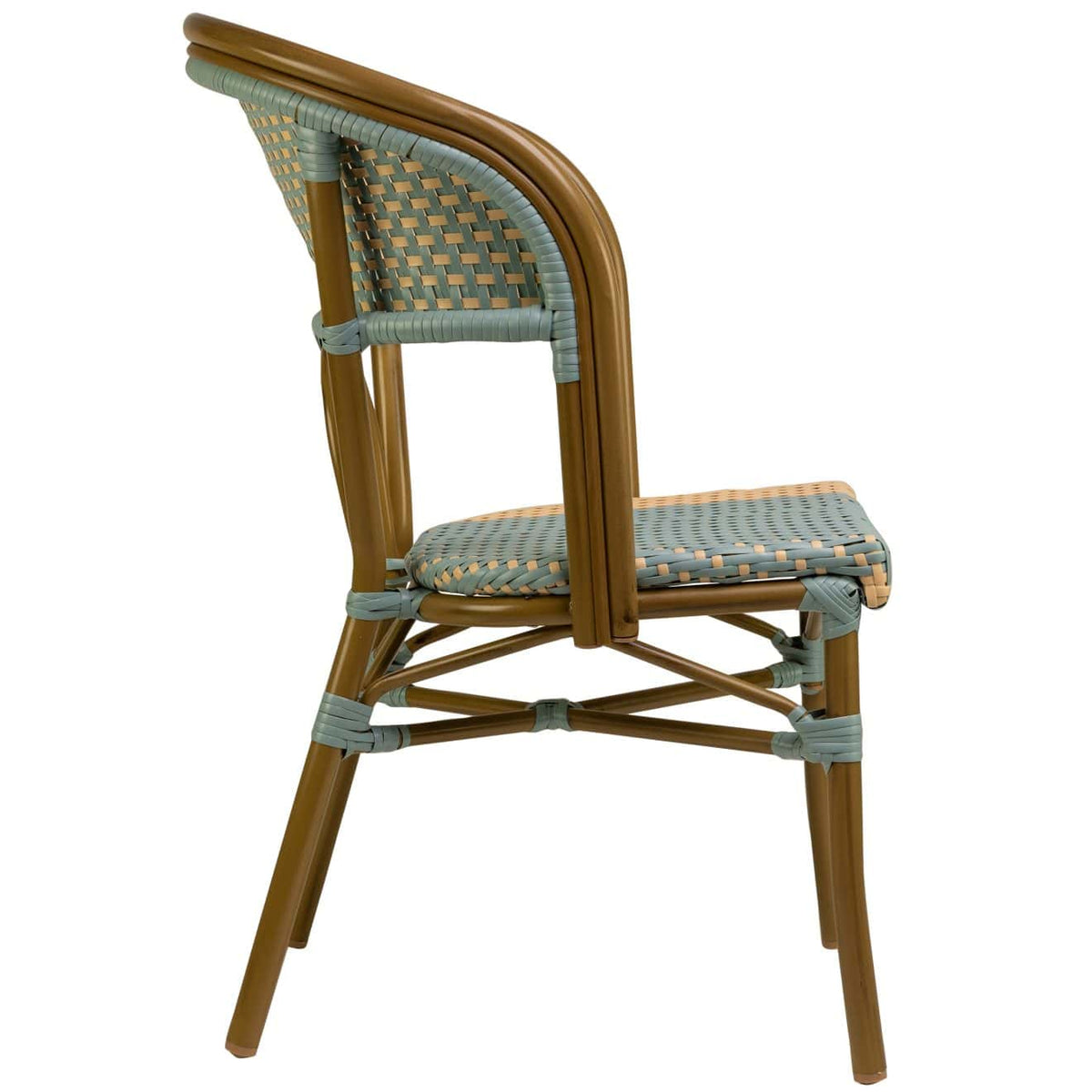 Santa Cruz Terrasstoel – Blauw/Beige