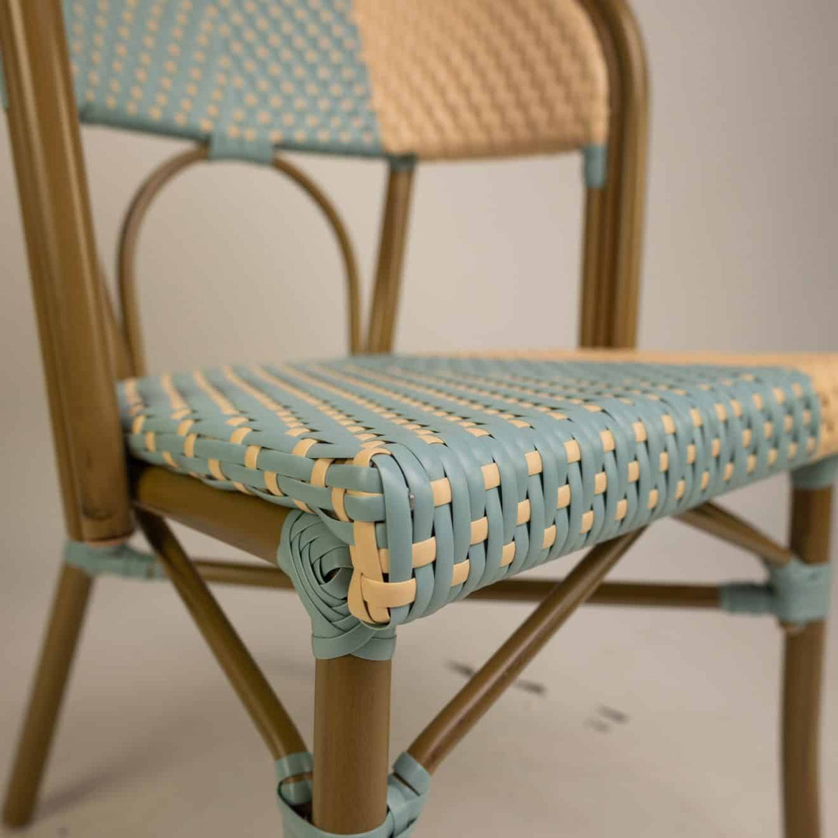 Santa Cruz Terrasstoel – Blauw/Beige