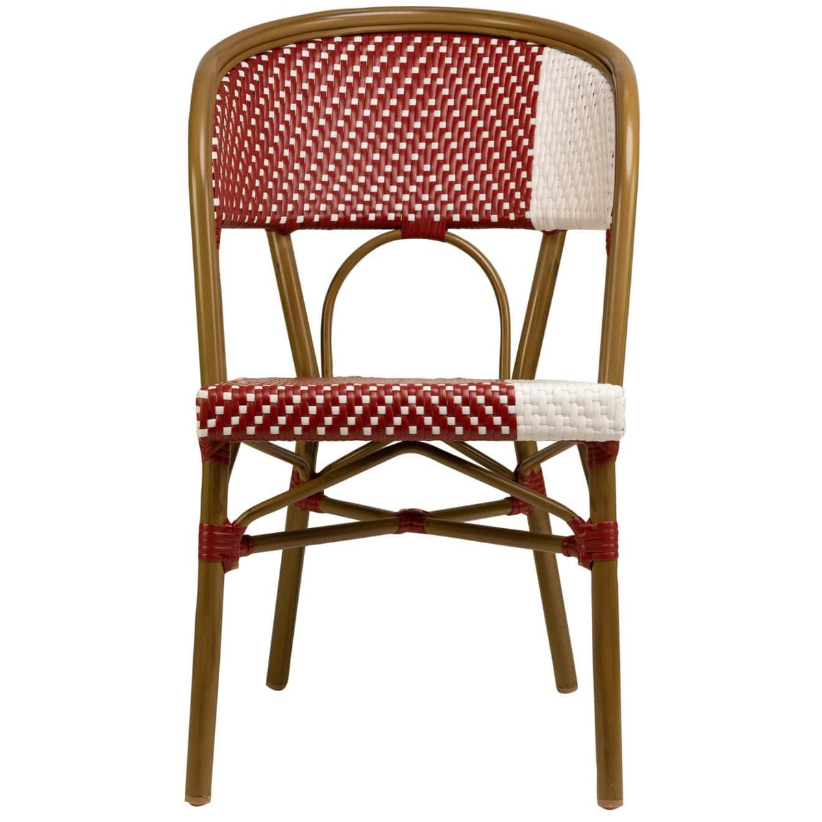 Santa Cruz Terrasstoel – Rood/Wit