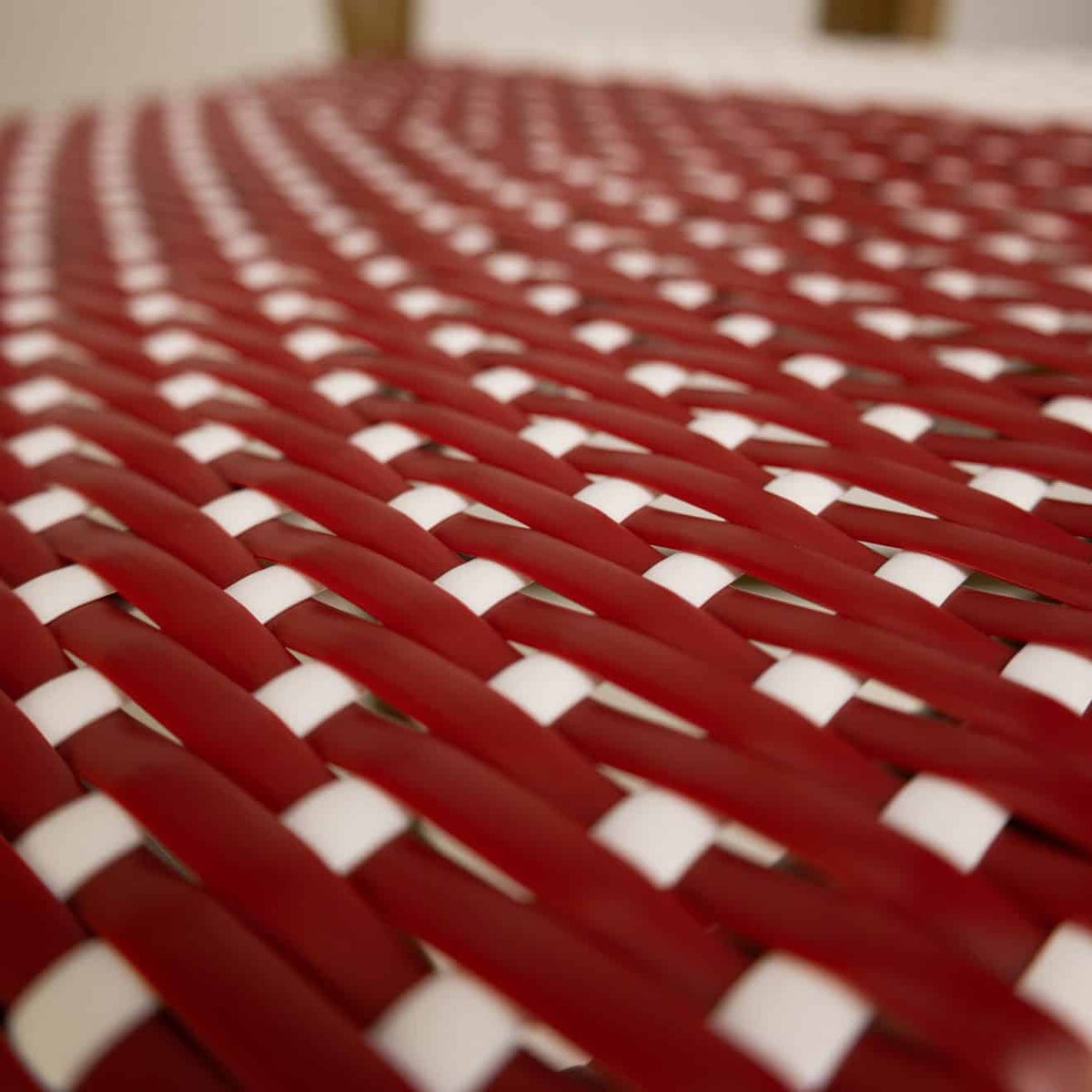 Santa Cruz Terrasstoel – Rood/Wit