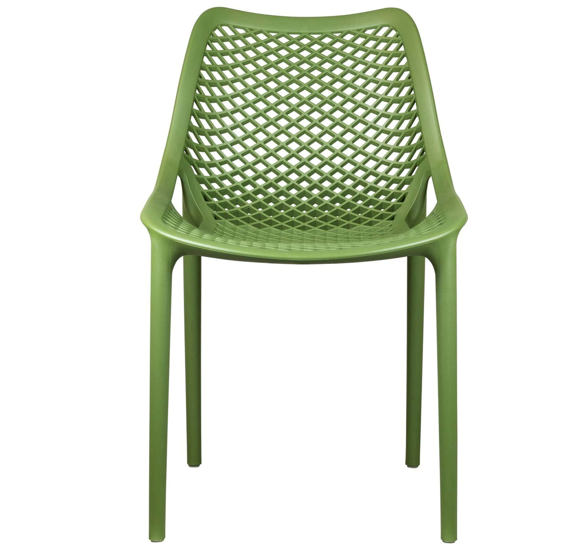 Air Terrasstoel – PVC Olijf Groen