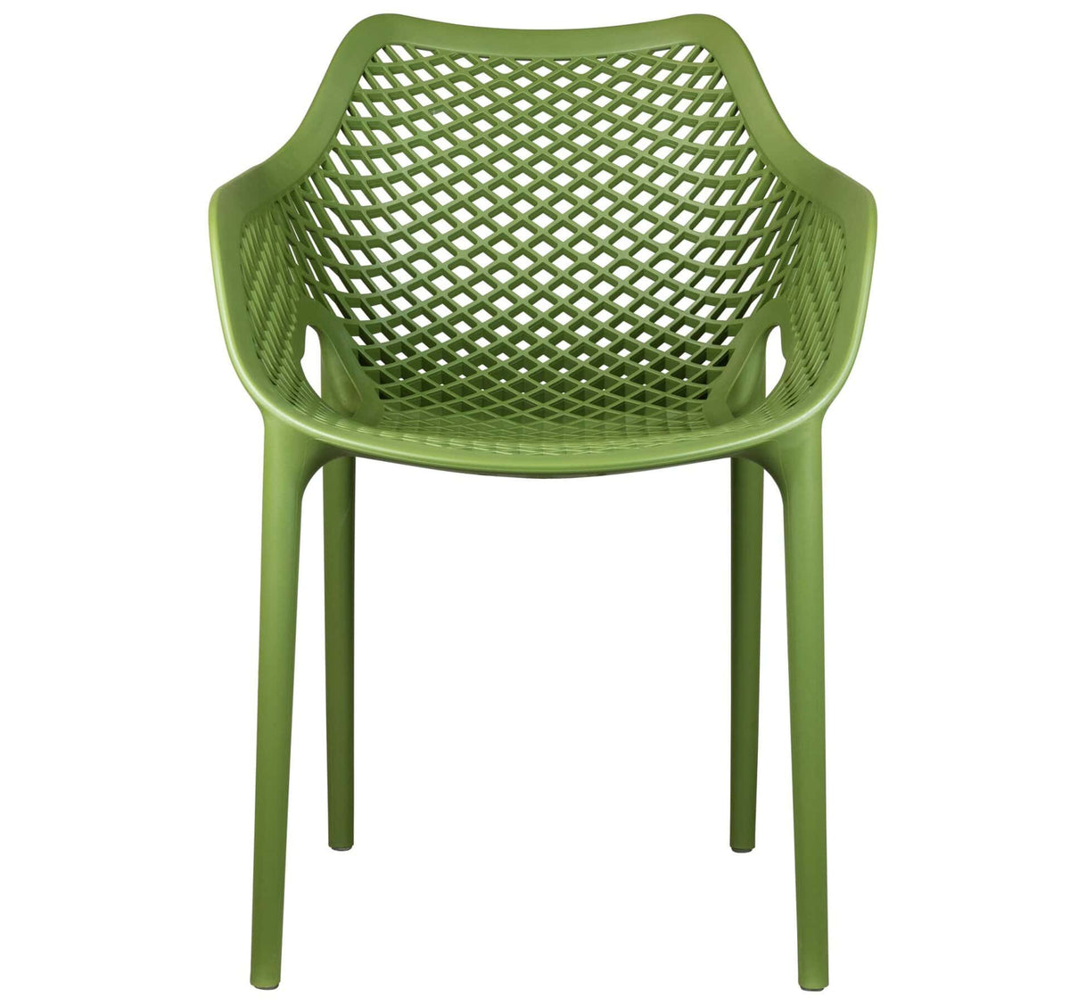 Air-A Armstoel – PVC Olijf Groen