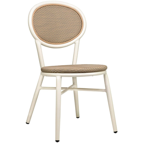 Jay Terrasstoel – Wit/Zand
