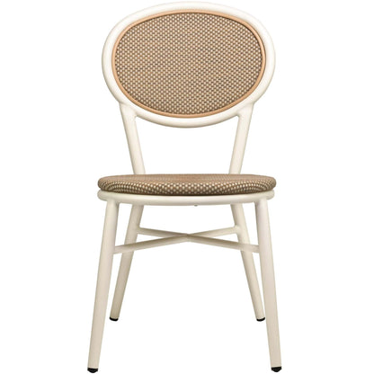 Jay Terrasstoel – Wit/Zand