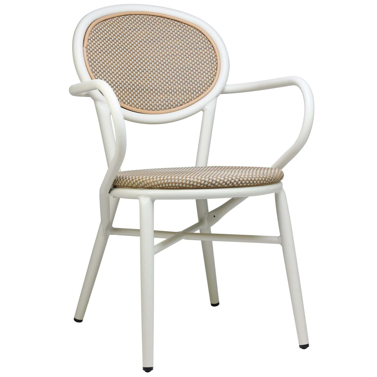 Jaya Terrasstoel – Wit/Zand