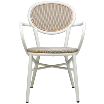 Jaya Terrasstoel – Wit/Zand