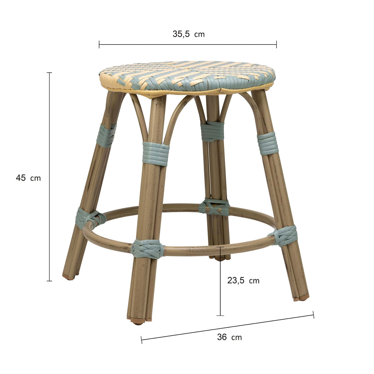 Todd Hocker – Bamboo/Blauw-Beige