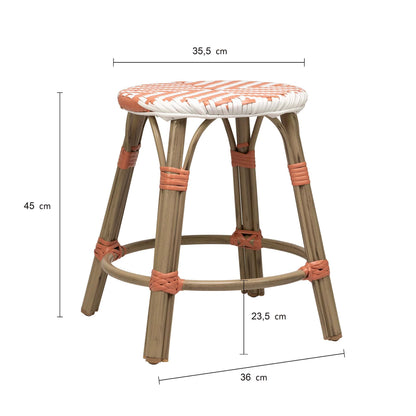 Todd Hocker – Bamboo/Koraal-Wit