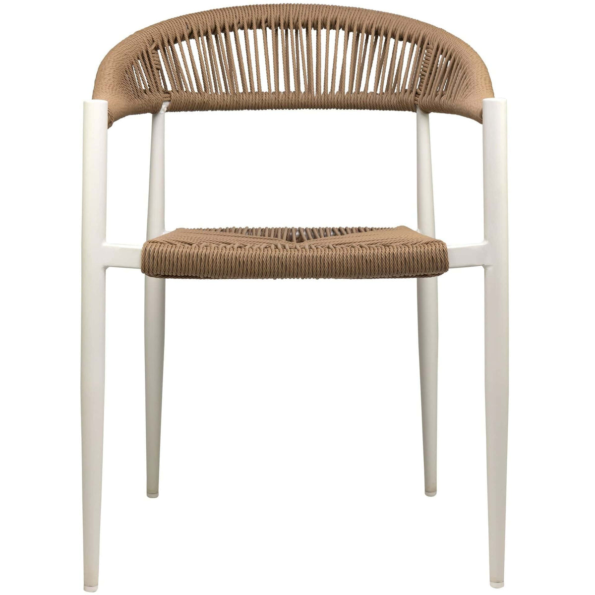 Jonah Terrasstoel – Wit/Naturel