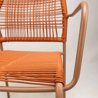Twist Terrasstoel – Oranje