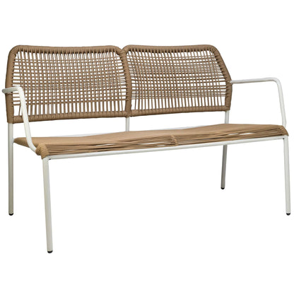 Twist Terrasbank – Wit/Naturel