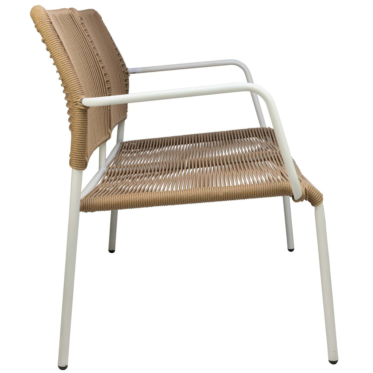Twist Terrasbank – Wit/Naturel