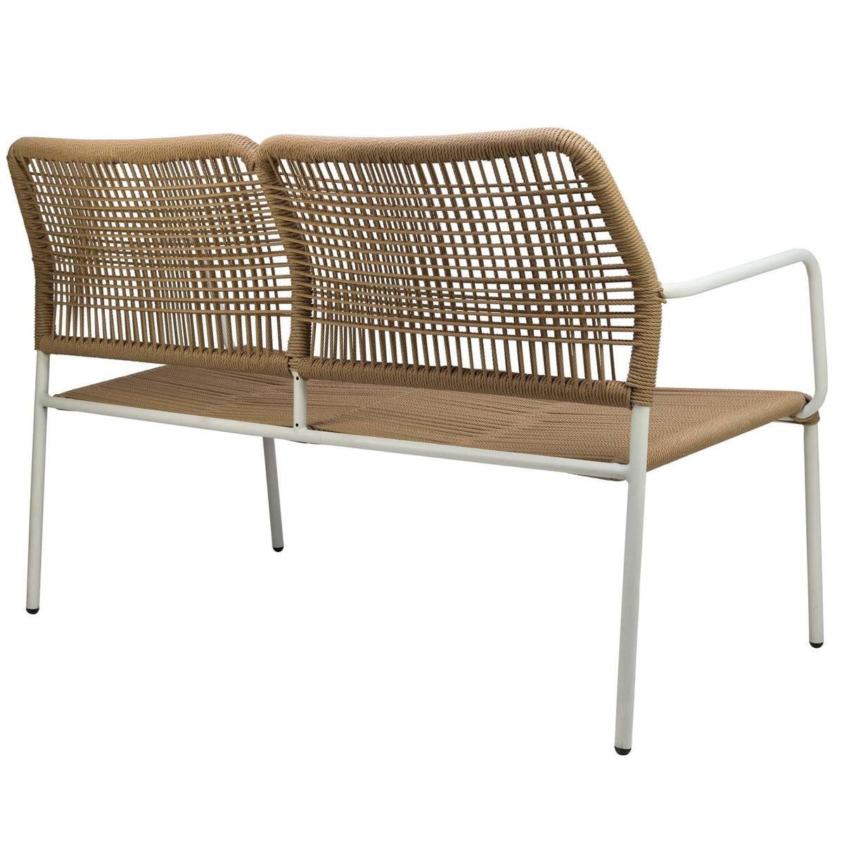 Twist Terrasbank – Wit/Naturel