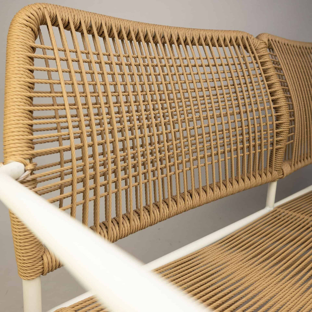 Twist Terrasbank – Wit/Naturel