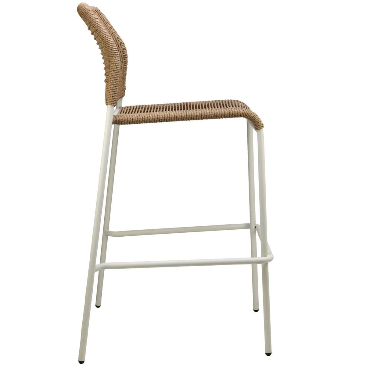 Twist Barkruk – Wit/Naturel
