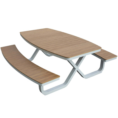 Troy Alu Picknickset – Wit