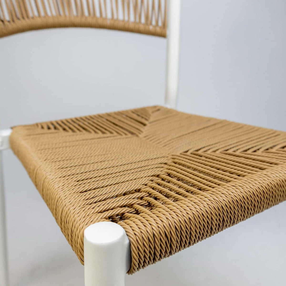 Jonah Stoel Zonder Arm – Wit/Naturel