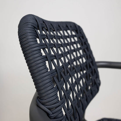 Charly Terrasstoel – Charcoal/Navy