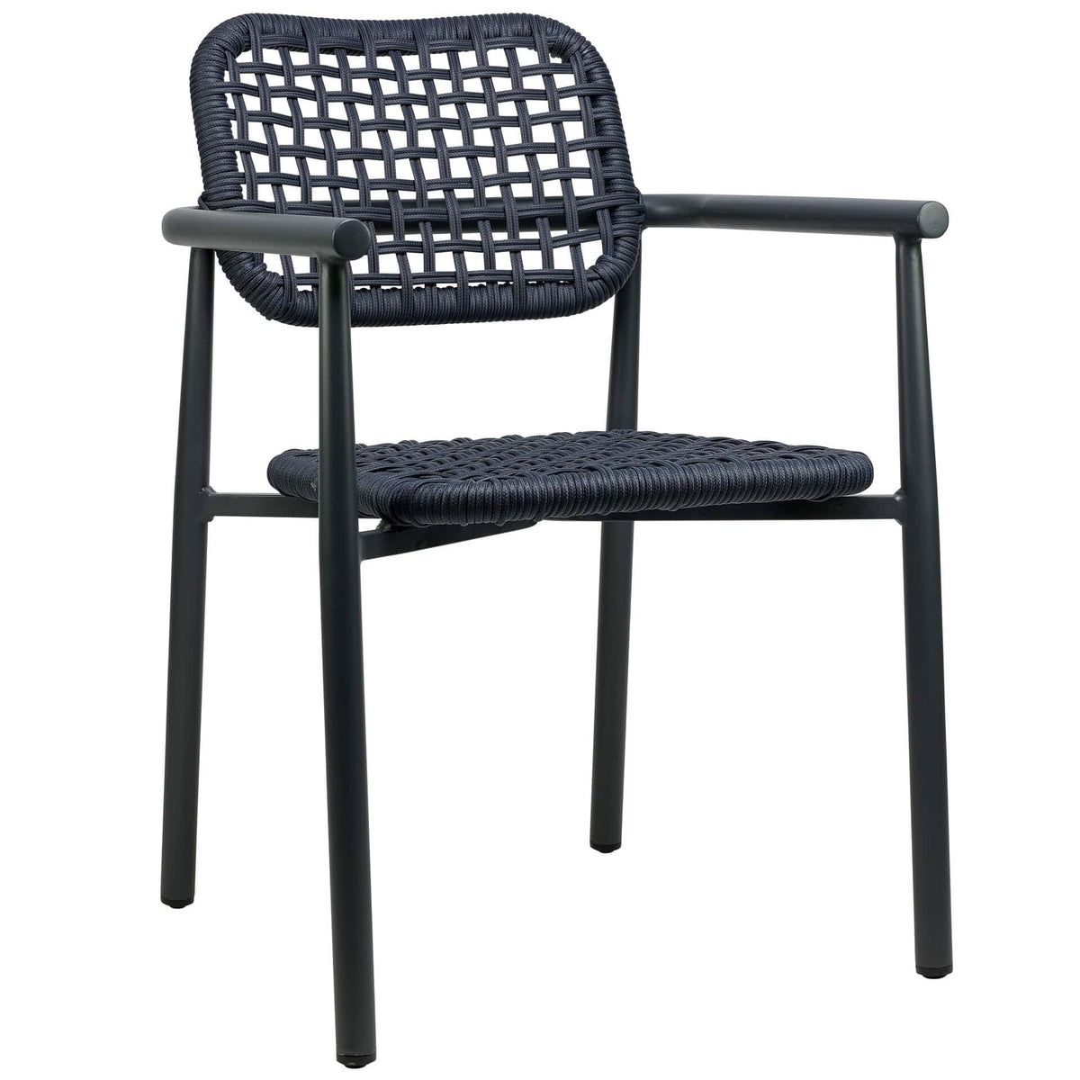Charly Terrasstoel – Charcoal/Navy