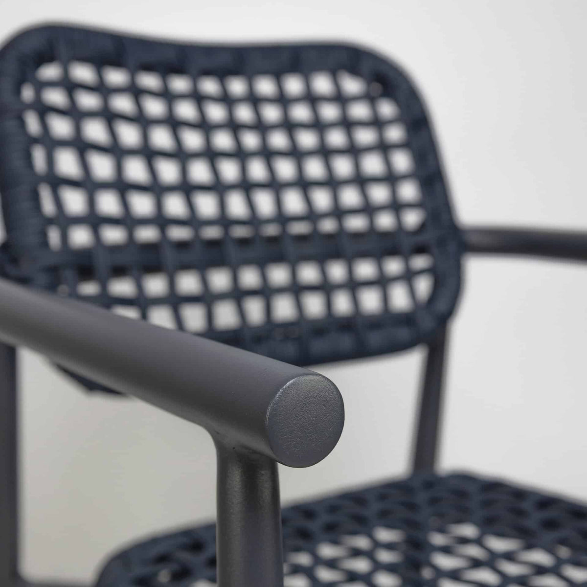 Charly Terrasstoel – Charcoal/Navy