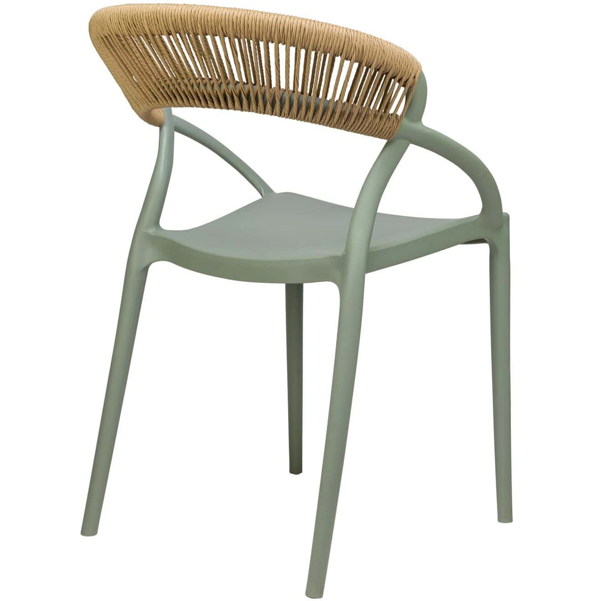 Riviera Terrasstoel – Groen/Naturel