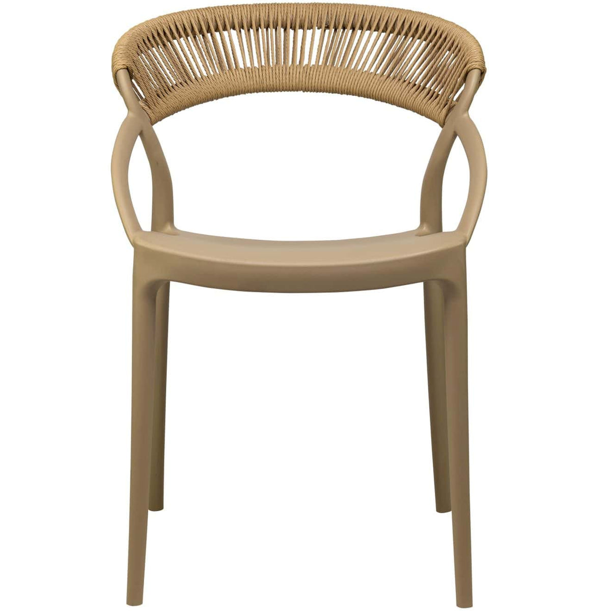 Riviera Terrasstoel – Beige/Naturel