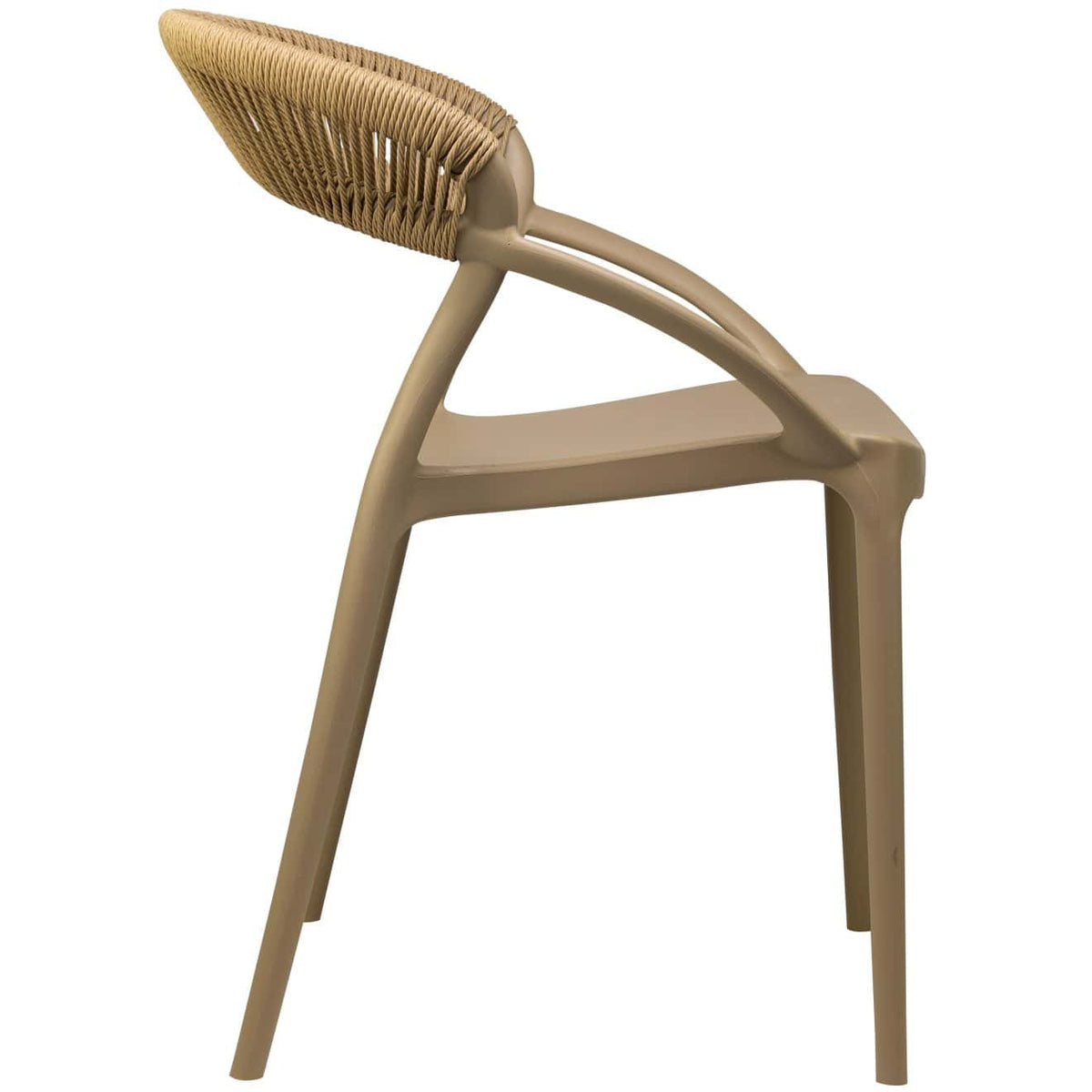 Riviera Terrasstoel – Beige/Naturel