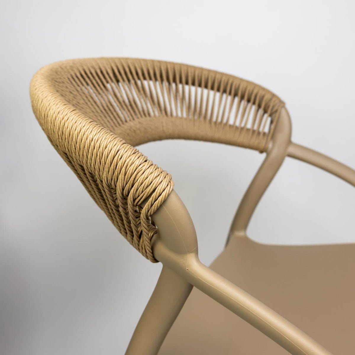 Riviera Terrasstoel – Beige/Naturel