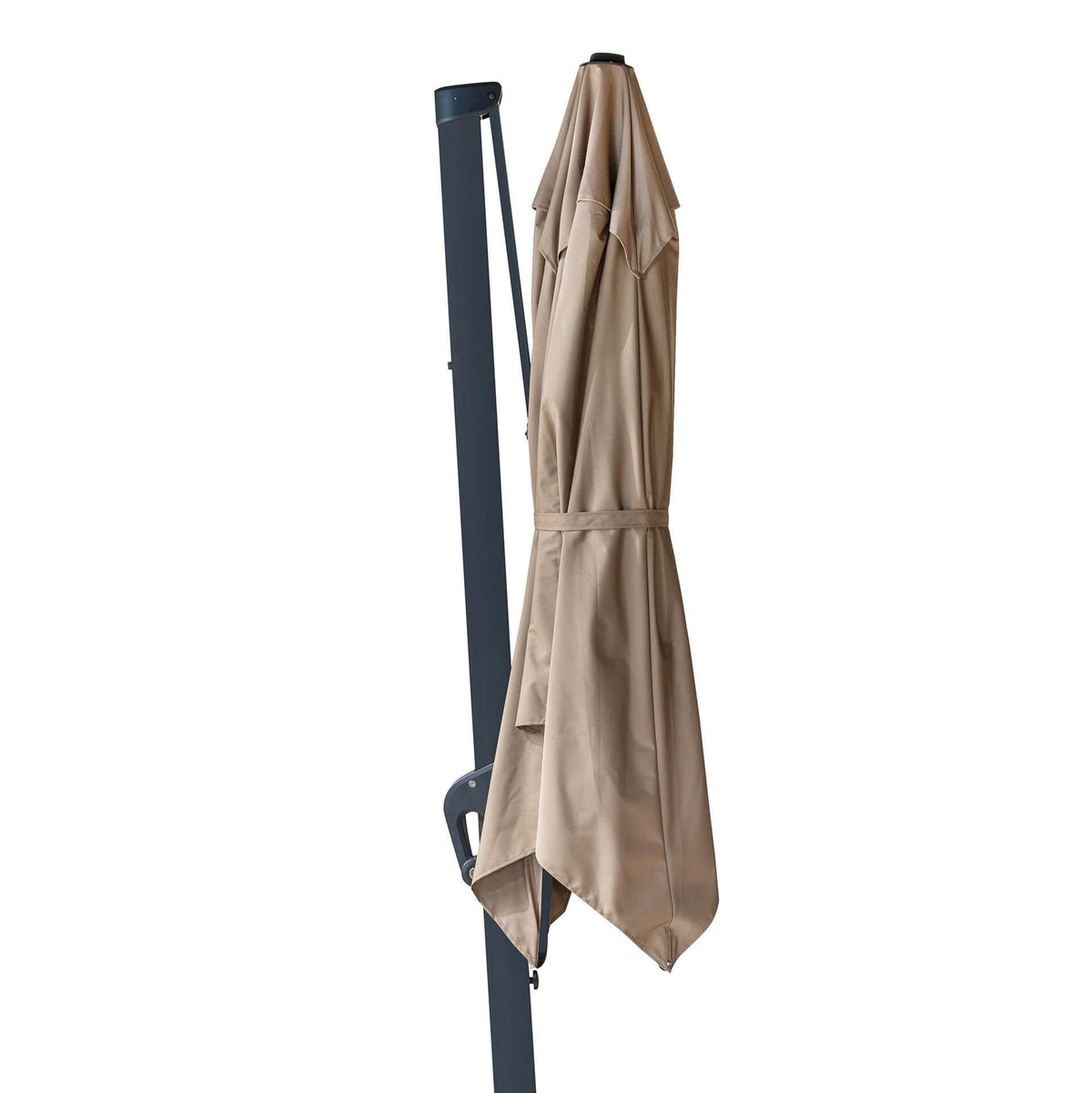 Eifel Parasol – 300x300cm – Taupe/Antraciet
