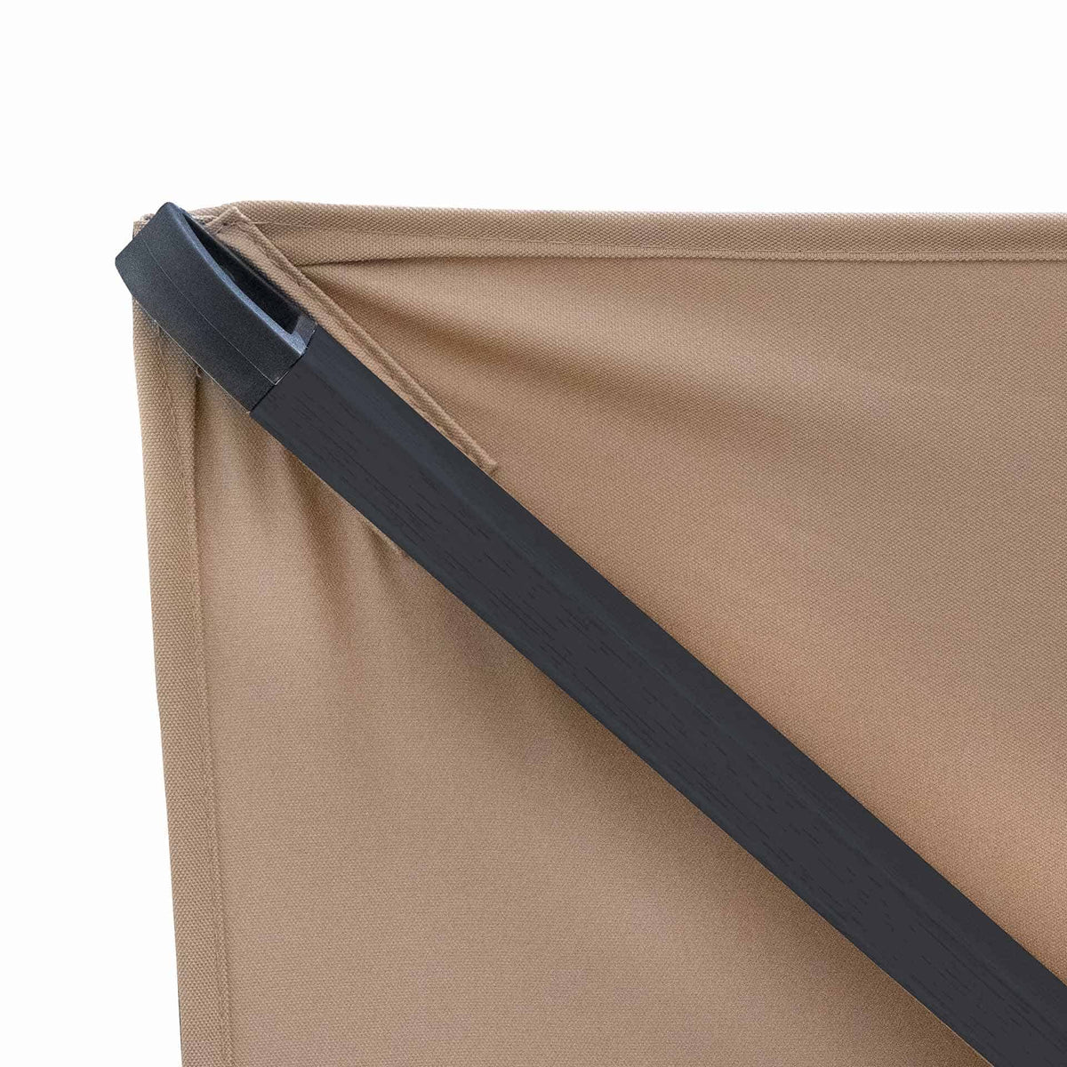 Eifel Parasol – 300x300cm – Taupe/Antraciet