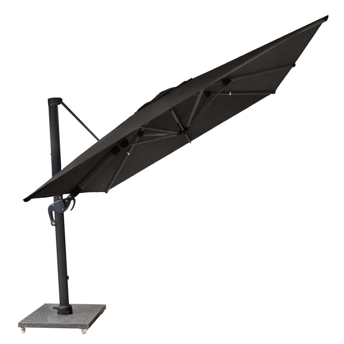 Eifel Parasol – 300x300cm – Zwart/Antraciet