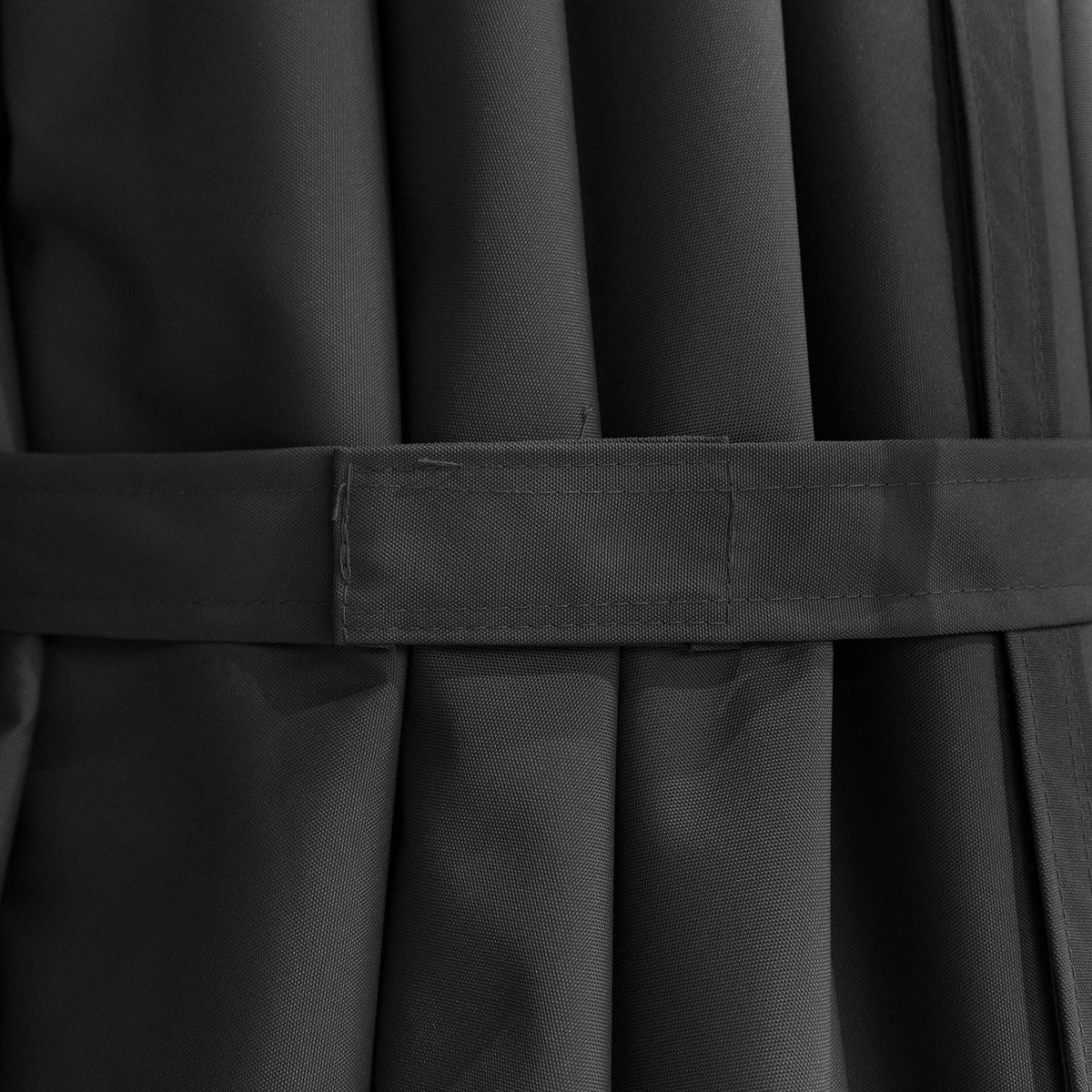 Eifel Parasol – 300x300cm – Zwart/Antraciet