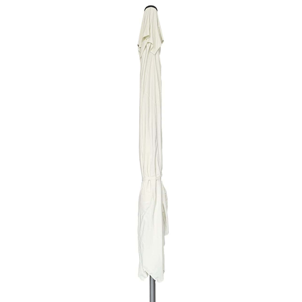 Karin Parasol – 500x500cm – Ivoor/Antraciet