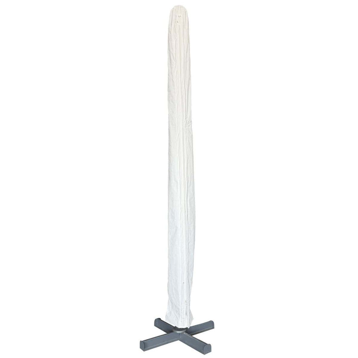 Karin Parasol – 500x500cm – Ivoor/Antraciet