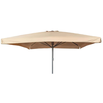 Karin Parasol – 500x500cm – Ecru/Antraciet