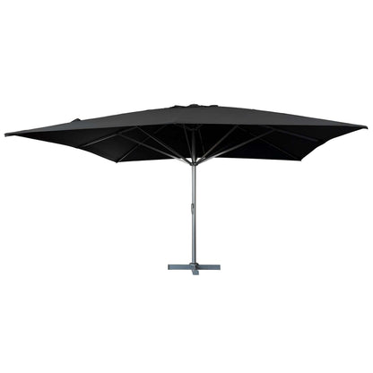 Liva Parasol – 500x500cm – Zwart/Antraciet