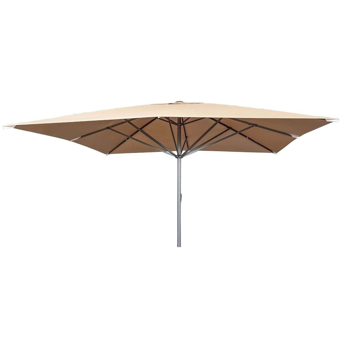 Liva Parasol – 500x500cm – Ecru/Antraciet