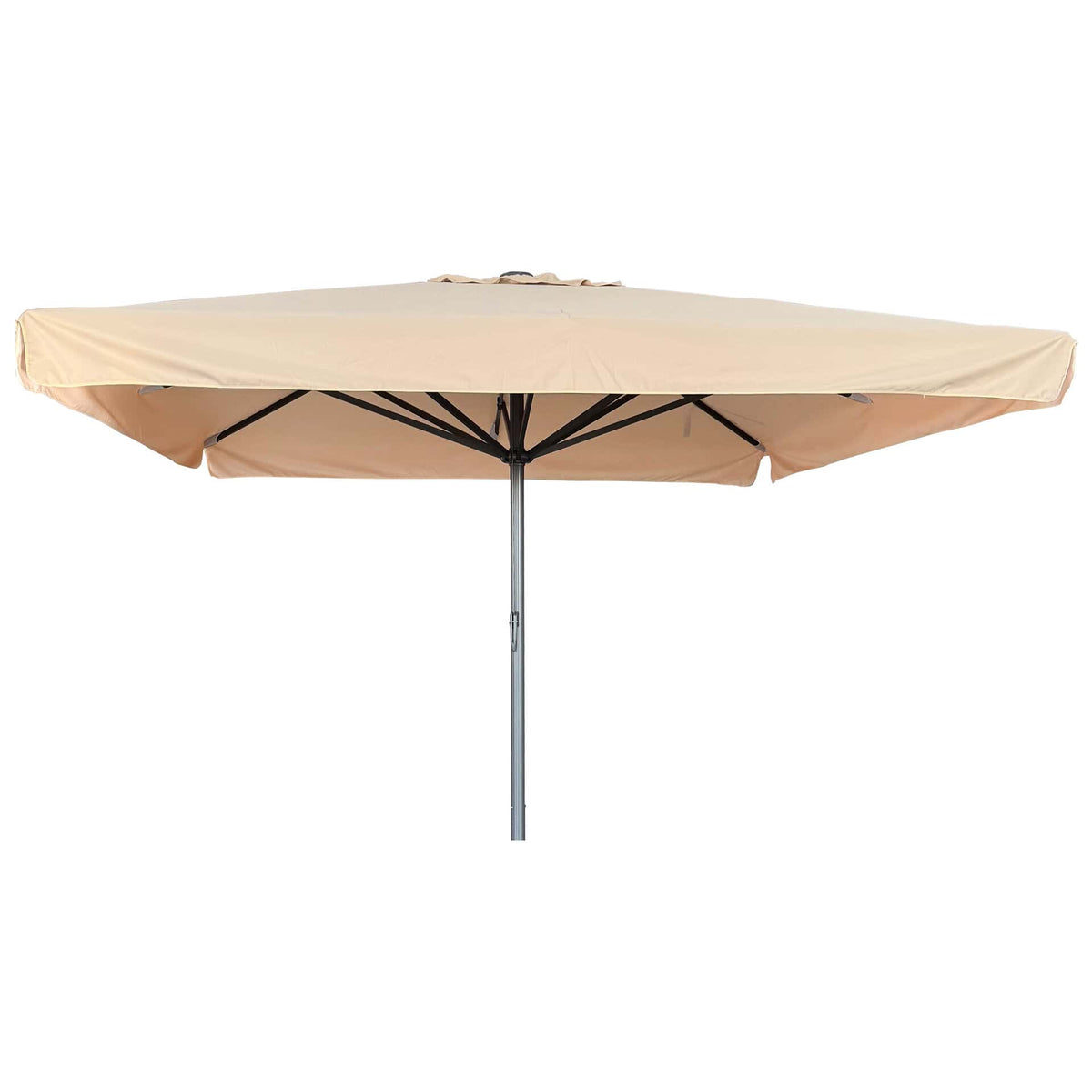 Karin Parasol – 400x400cm – Ecru/Antraciet