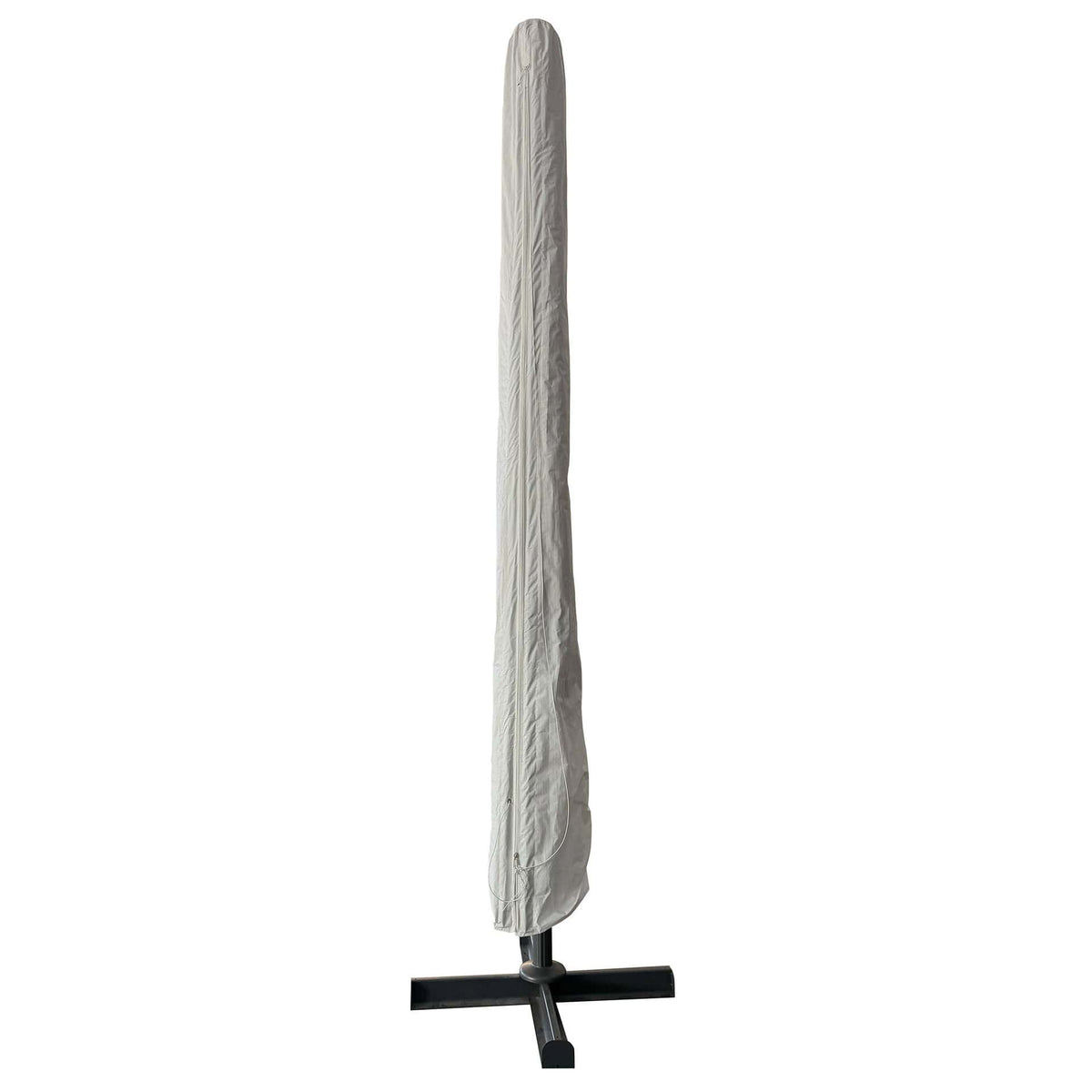 Karin Parasol – 400x400cm – Ecru/Antraciet