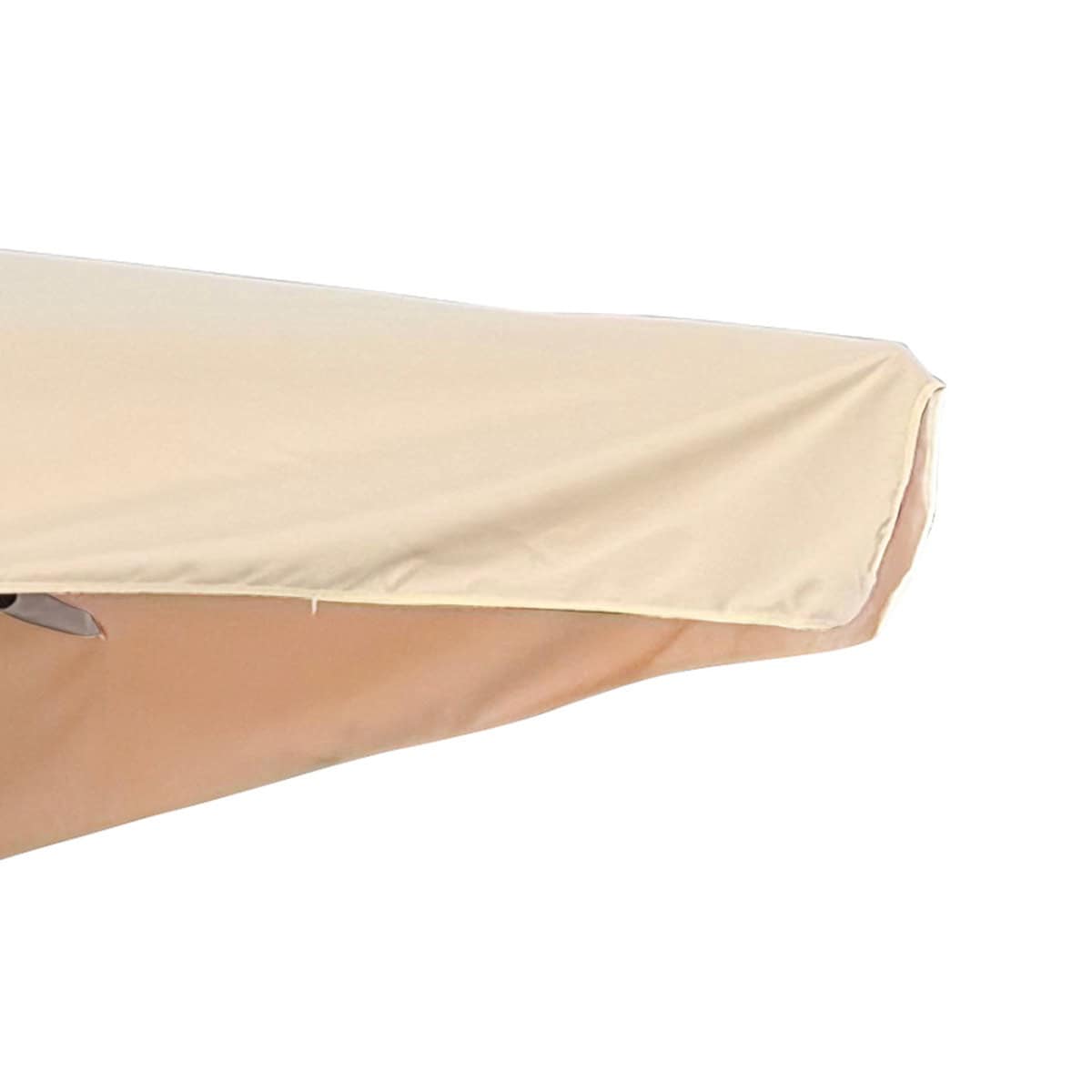 Karin Parasol – 400x400cm – Ecru/Antraciet