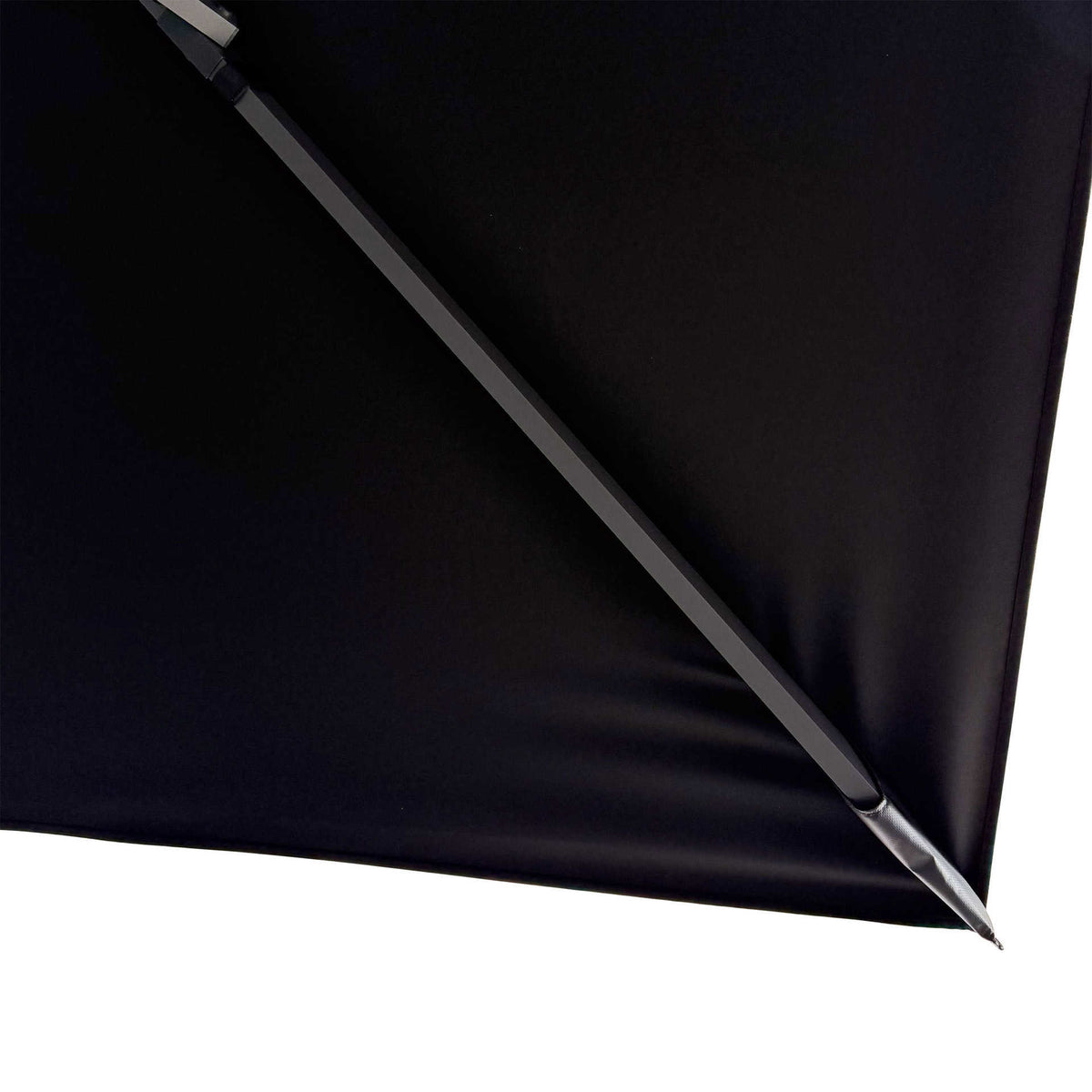 Liva Parasol – 300x300cm – Zwart/Antraciet