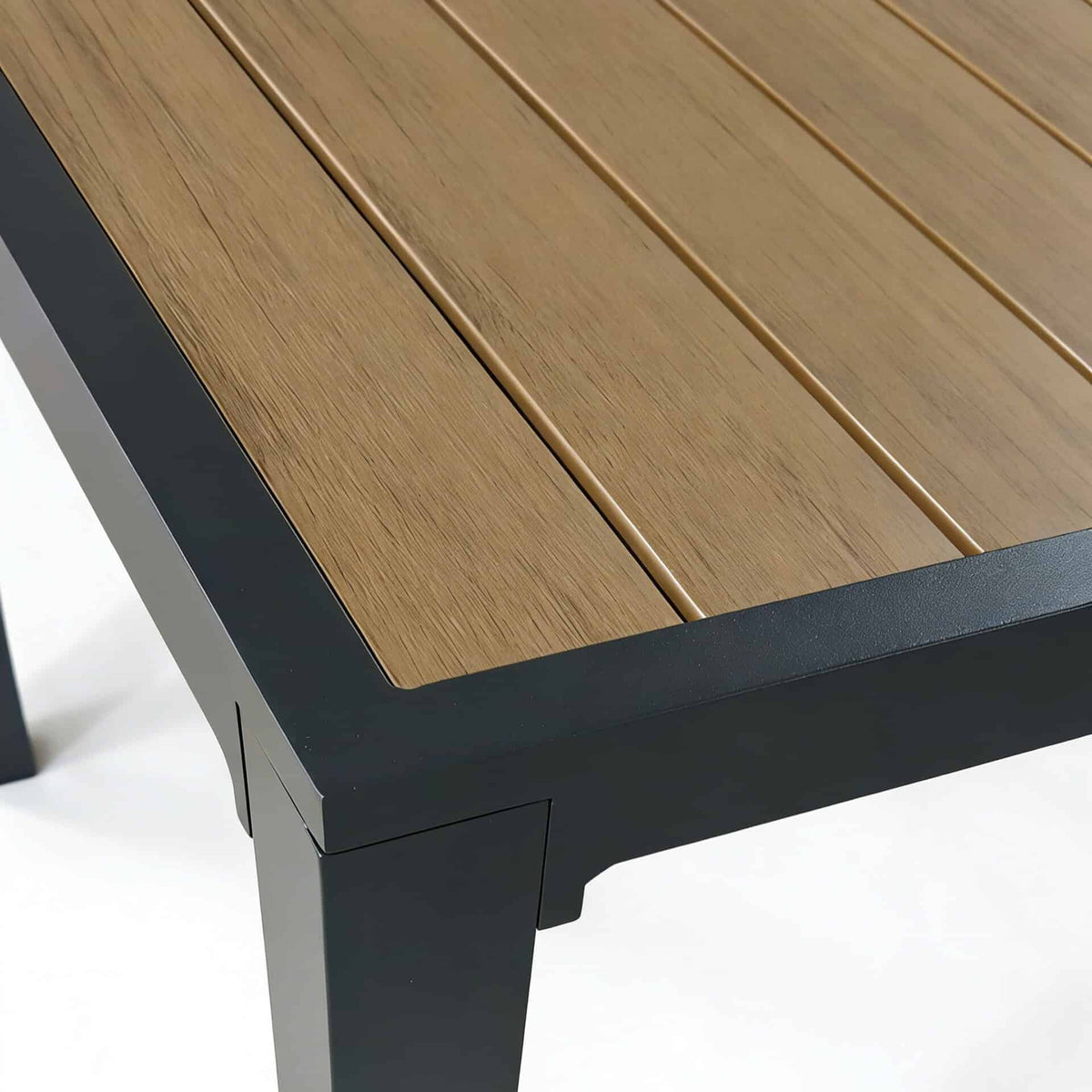 Marlon Terrastafel – 80×80 – Antraciet/Woodlook