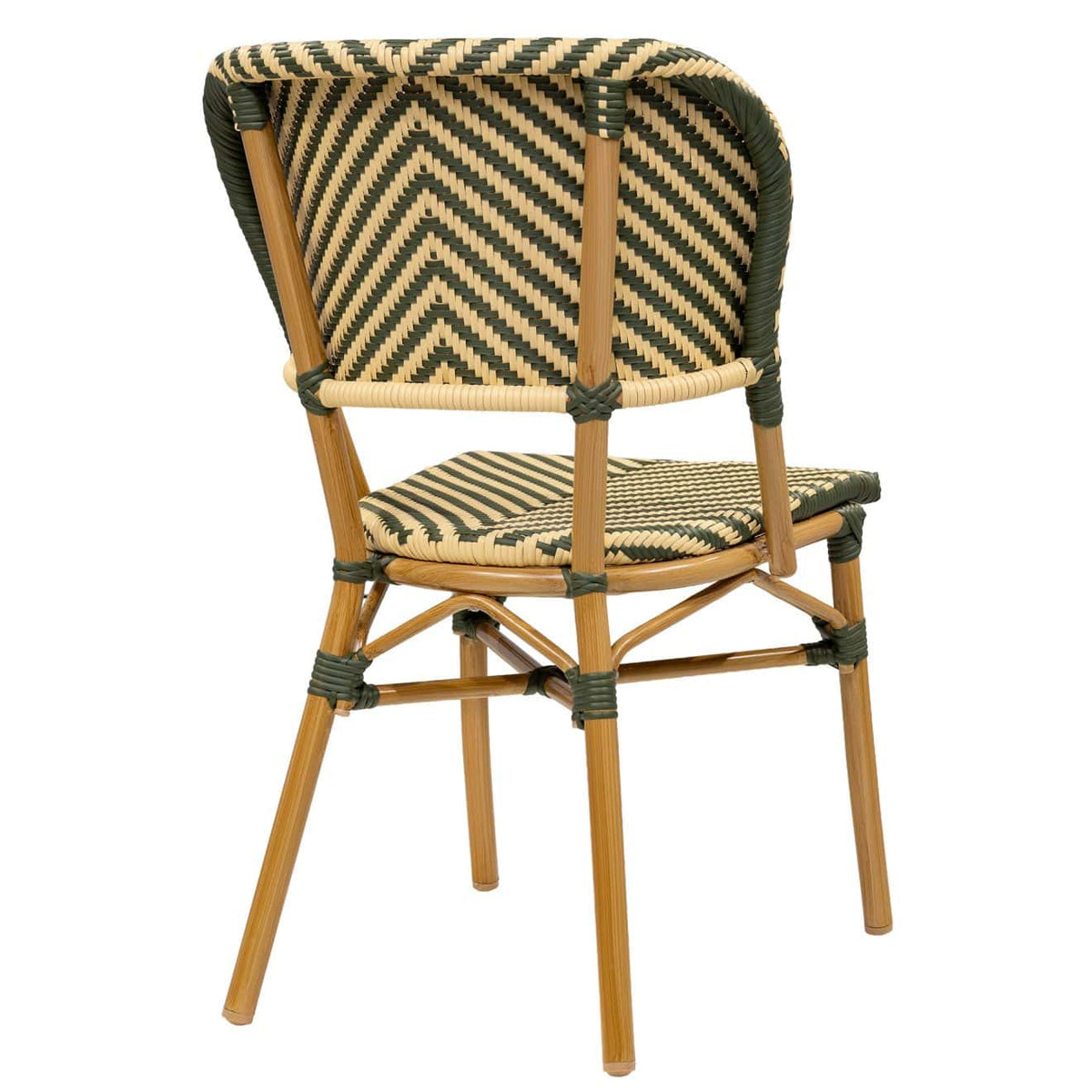Toujours Terrasstoel – Bamboo/Groen-Beige