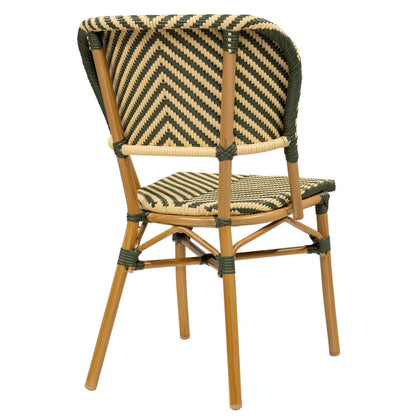 Toujours Terrasstoel – Bamboo/Groen-Beige